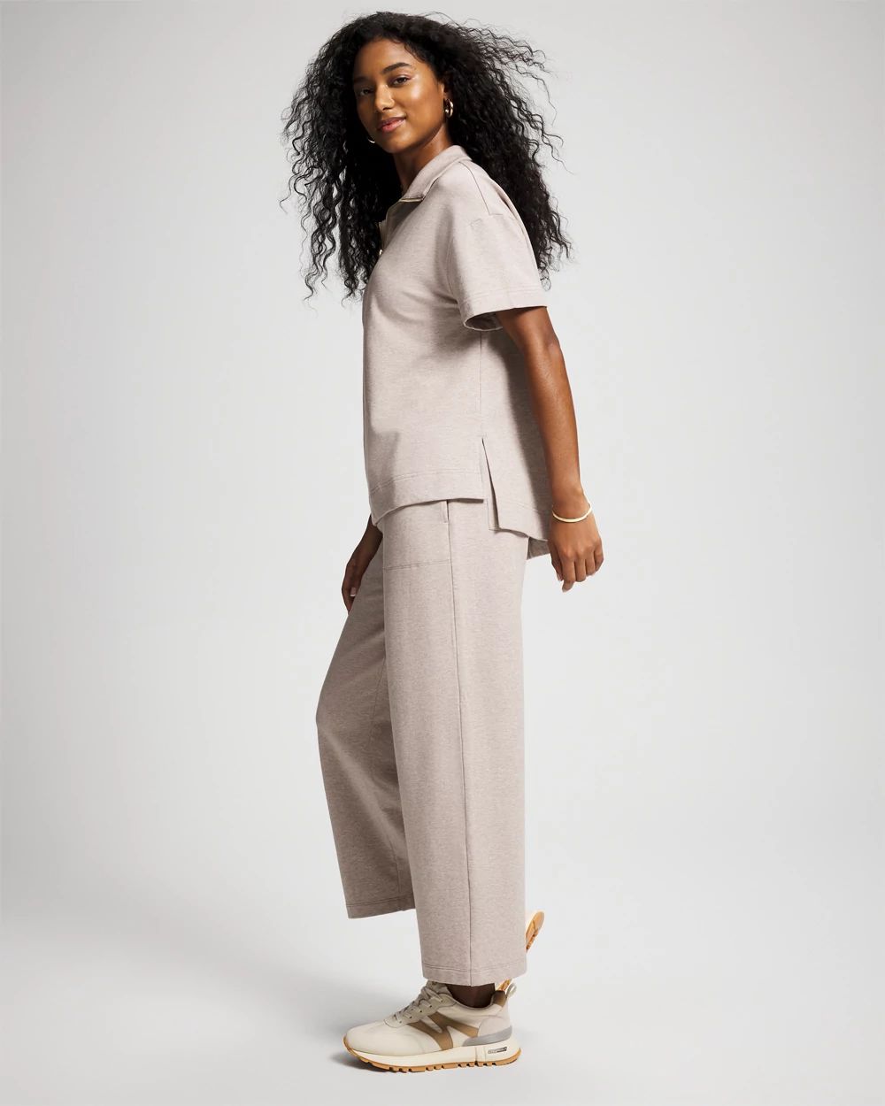 Essential Terry Crop Pants | Soma